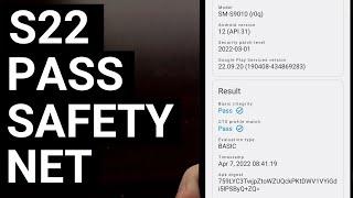 Making the Galaxy S22 Pass SafetyNet Checks When it Fails From Magisk