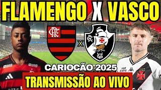 FLAMENGO X VASCO AO VIVO DIRETO DO MARACANÃ / SEMIFINAL DO CARIOCA 2025