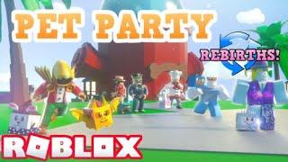 Pet Party part #2 / Roblox / Ema's World