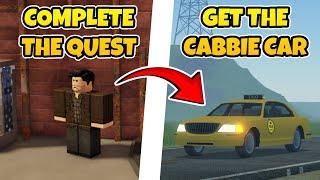 How To Get Cabbie in A Dusty Trip (Free Car)