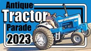 Antique Farm Tractor Parade 2023 Edition, Tipton, IN, USA | Mid-America Threshing & Antique Show