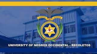 UNO-R (University of Negros Occidental - Recoletos) Alma Mater Hymn (Instrumental with lyrics)