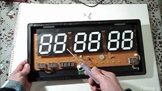 Проблемные часы LED CLOCK 4622