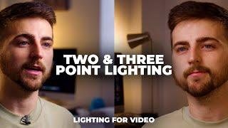 Easy Video Lighting: Three-Point & Two-Point Lighting