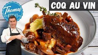 Coq au vin - der Klassiker aus Frankreich