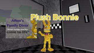 How to get plush bonnie in Aftons Family Diner!#roblox