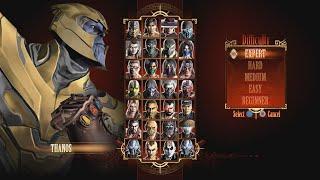 Mortal Kombat 9 Thanos Expert Arcade Ladder