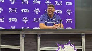 TCU TE Chase Curtis talks path to being a Frog