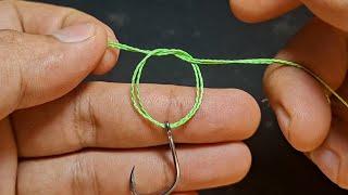 Palomar knot, one of the best fishing knots #fishingknot #fishinghook #fishinghack
