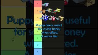 Best Event bees - tier list #beeswarmsimulator #roblox