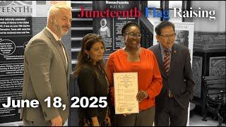 Lowell Juneteenth Flag Raising - June 18, 2025