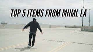 TOP 5 MNML ITEMS YOU SHOULD CHECK OUT! || AUGUST MNML HAUL