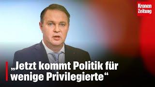 Babler zu FPÖ/ÖVP: „Jetzt kommt Politik für wenige Privilegierte“ | krone.tv NEWS