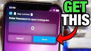 How To Lock Apps on iPhone! [NEW WAY]