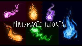 Flame/Magic Tutorial - Photoshop