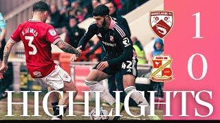 Extended Highlights: Morecambe vs Swindon Town