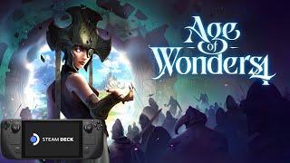 Age of Wonders 4 Steam Deck Gameplay