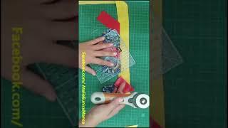 Vídeo completo no YouTube Patchwork Fácil..#Costura #Artesanato #DIY  #Sewing