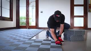 Swisstrax Modular Flooring™ Garage Transformation