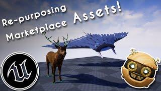 UE4 & Re-purposing Marketplace Assets