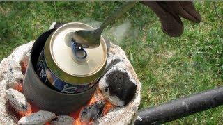 Easy Charcoal Furnace Melting Aluminum