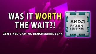 Ryzen 9000 X3D GAMING Benchmarks Leak! Was It Worth The Wait?