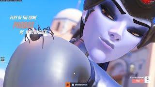 POTG! HUGE WIDOW CLUTCH! IDDQD TRACER + INSANE WIDOWMAKER + SOLDIER 76 GAMEPLAY OVERWATCH 2 SEASON 3