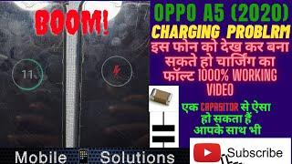 All oppo charging fix||oppo a5 2020 stuck on charging logo blink||oppo  show only charging red logo