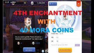 4TH ENCHANTMENT WITH 40 MORA COINS/TIPS AND TRICKS/Ragnarok Eternal Love