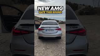 LISTEN to the new Mercedes-AMG C63