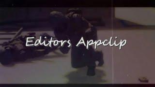 Editors appclip