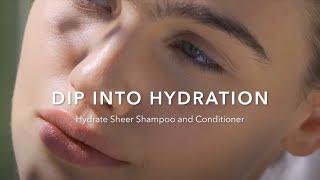 Dip Into Hydration | Pureology Hydrate Sheer Shampoo + Conditioner | Before & After