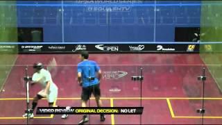 Shawn Delierre vs Omar Mosaad North American Open 2013 Squash