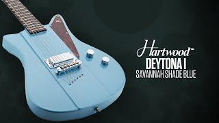 SOUNDCHECK Hartwood Deytona I Electric Guitar, Savannah Shade Blue | Gear4music Guitars