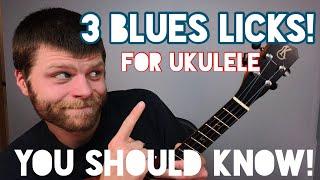 3 Blues Licks Every Ukulele Player Should Know!