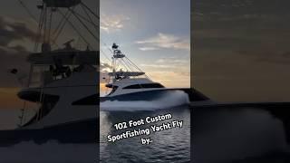 102 Foot Custom Sportfishing Yacht - #boat #yacht #luxuryboat