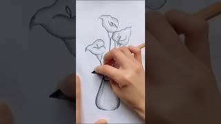 Flower pot #easy #begginer #shorts #ytshorts #shreya's art world #shreya's