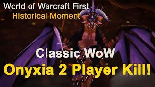 World First - Classic WoW - Onyxia 2 Player Kill | Priest POV | x5 speed