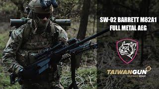 Snow Wolf SW-02 6mmproshop Barrett M82A1 AEG - Airsoft Replica Presentation