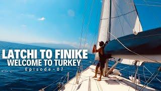 Sailing Solo: Latchi to Finike (Welcome to TURKEY Sailing Adventure) Sailing My Way ️ Ep ▸07