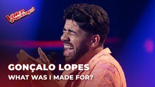 Gonçalo Lopes - "What Was I Made For?" | Provas Cegas | The Voice Portugal 2024