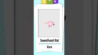 Sweetheart Rat Neon & Mega Neon in Adopt me #sweetheartrat #neonsweetheartrat #adoptmesweetheartrat