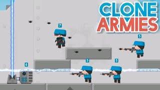 Clone Armies Проверяем базу! защита базы! Клон Армия! игра на андроид!