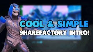 How to Make a COOL & SIMPLE Fortnite Intro on SHAREfactory!