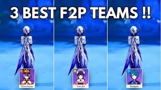 TOP 3 F2P Teams for Arlecchino!! [ Genshin Impact ]