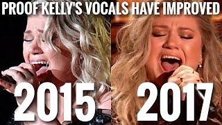 PROOF Kelly Clarkson's Vocals Have Improved Since 2015 (C5-G5) (2015 vs 2016/2017) (HD)