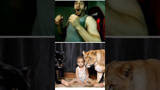 The lion and the boy 