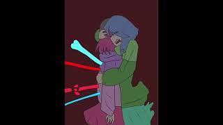 PLEASE STOP!!!!! ( glitchtale amber & betty noire speedpaint