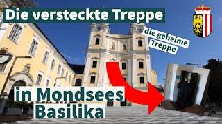 Mondsee und die "versteckte" Treppe im Kloster