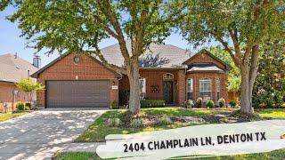 2404 Champlain Ln, Denton TX 76210 - House for Sale